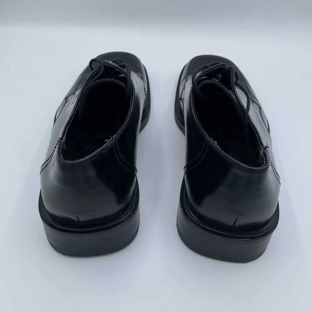 Men’s Dress Shoes Black Leather Size 10 Work Office Wedding